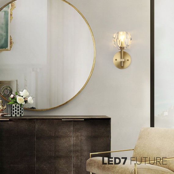 Loft Industry Modern - Boule De Cristal Single Sconce